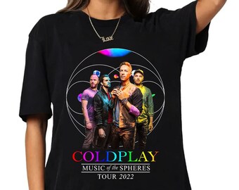 coldplay graphic tee