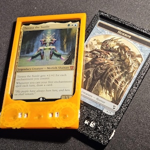Compteur de cartes, jeton MtG et cadre de carte avec deux compteurs de 0 à 99