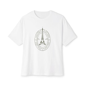 Adesivo de cartão postal de Paris, França – Estética de viagem vintage, decalque de vinil de lembrança da Torre Eiffel