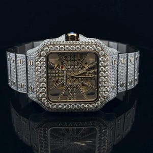 Moissanite Watches, Gold Chains