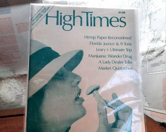 High Times Magazine Original No1 NM+ Original Publication