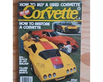 Vintage Hot Rod Magazine Corvette Book No 4  Bruno's Corvette's 2150-3