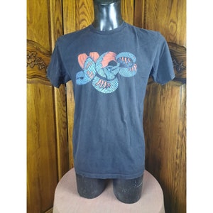Toto Yes Summer Tour 2015 Tour L Tshirt Faded Black