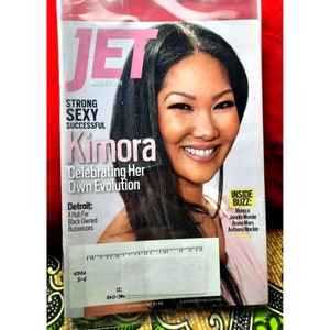 Vintage Jet Magazine Kimora Lee Simmons MAR 14 2011