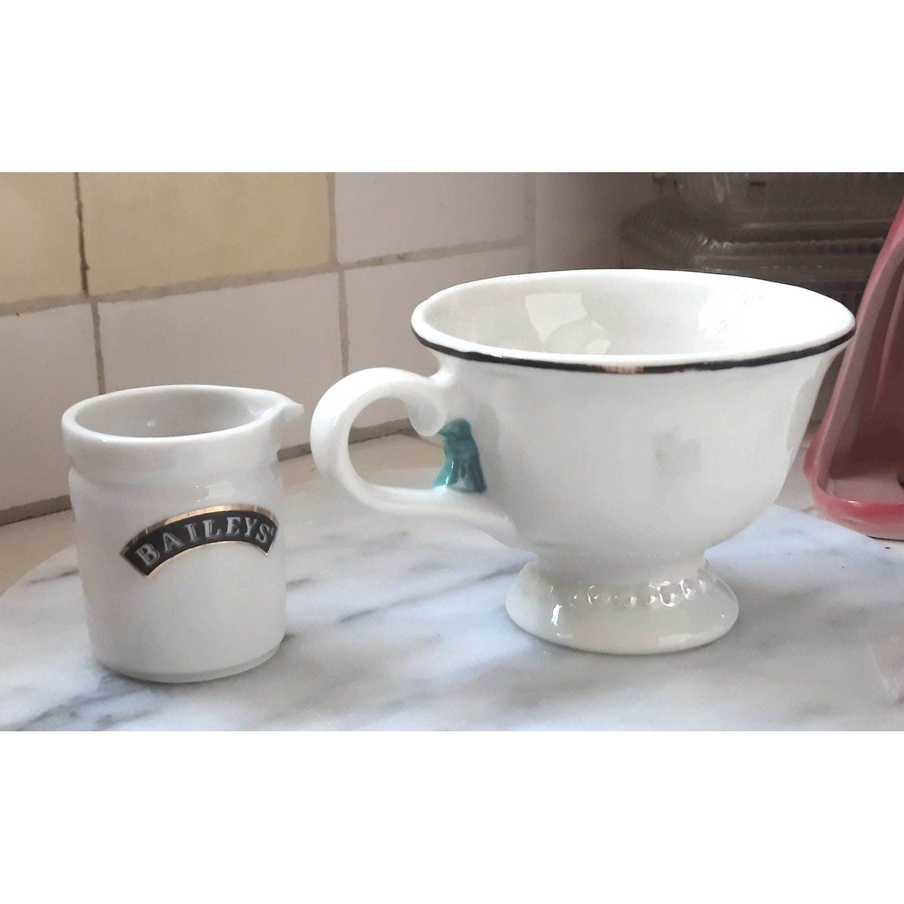 Vintage Porcelain Baileys Irish Cream Teacup and Creamer Set - Etsy