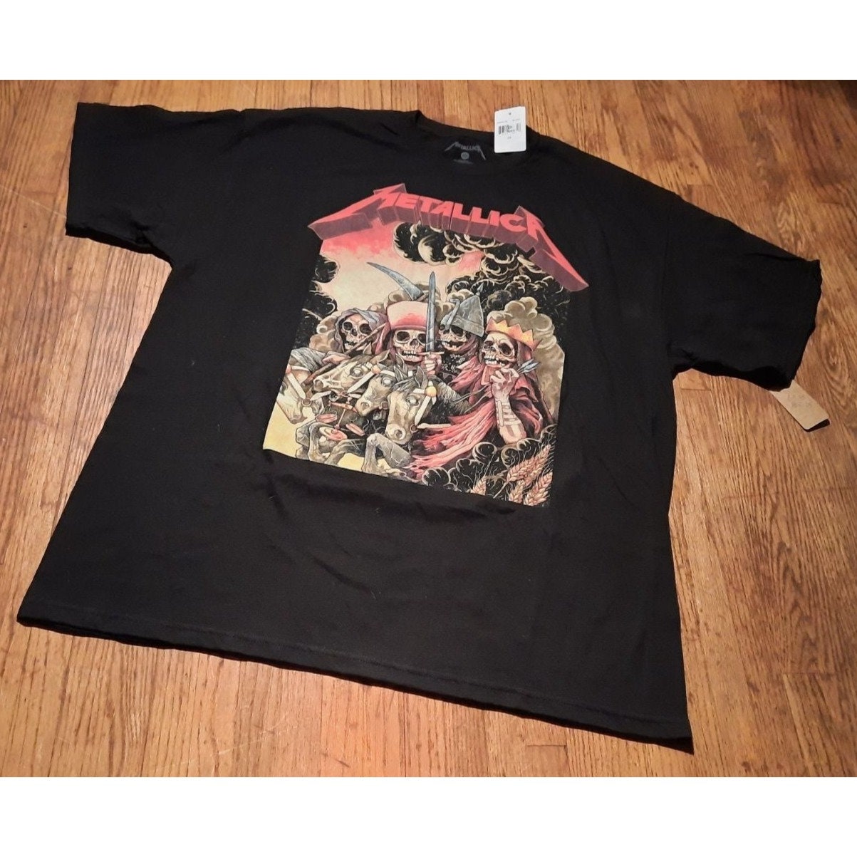 Deadstock 2018 Metallica Four Horsemen Officially Licensed T-shirt