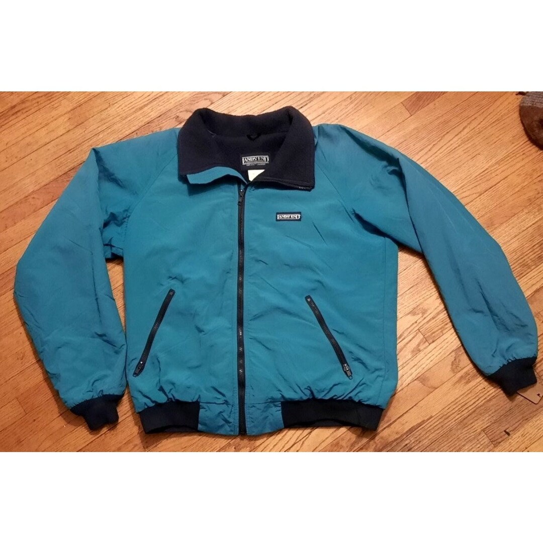 Vintage 1980s Lands' End Direct Merchants Squall Thinsulate Jacket Etsy