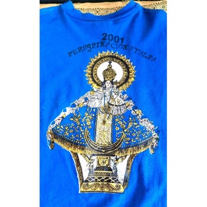 2001 Vintage Mens Tshirt Peregrinacion Atalpa Jalisco, Mexico Religious Pilgrimage Thrashed
