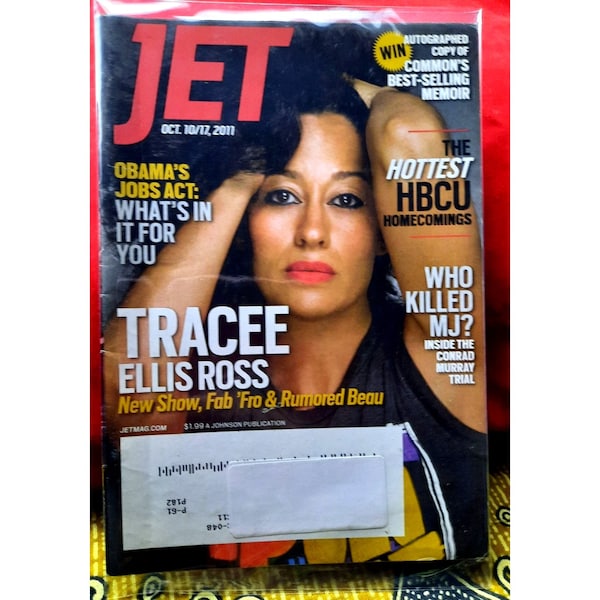 Vintage Jet Magazine Tracee Ellis Ross Oct 10/17 2011