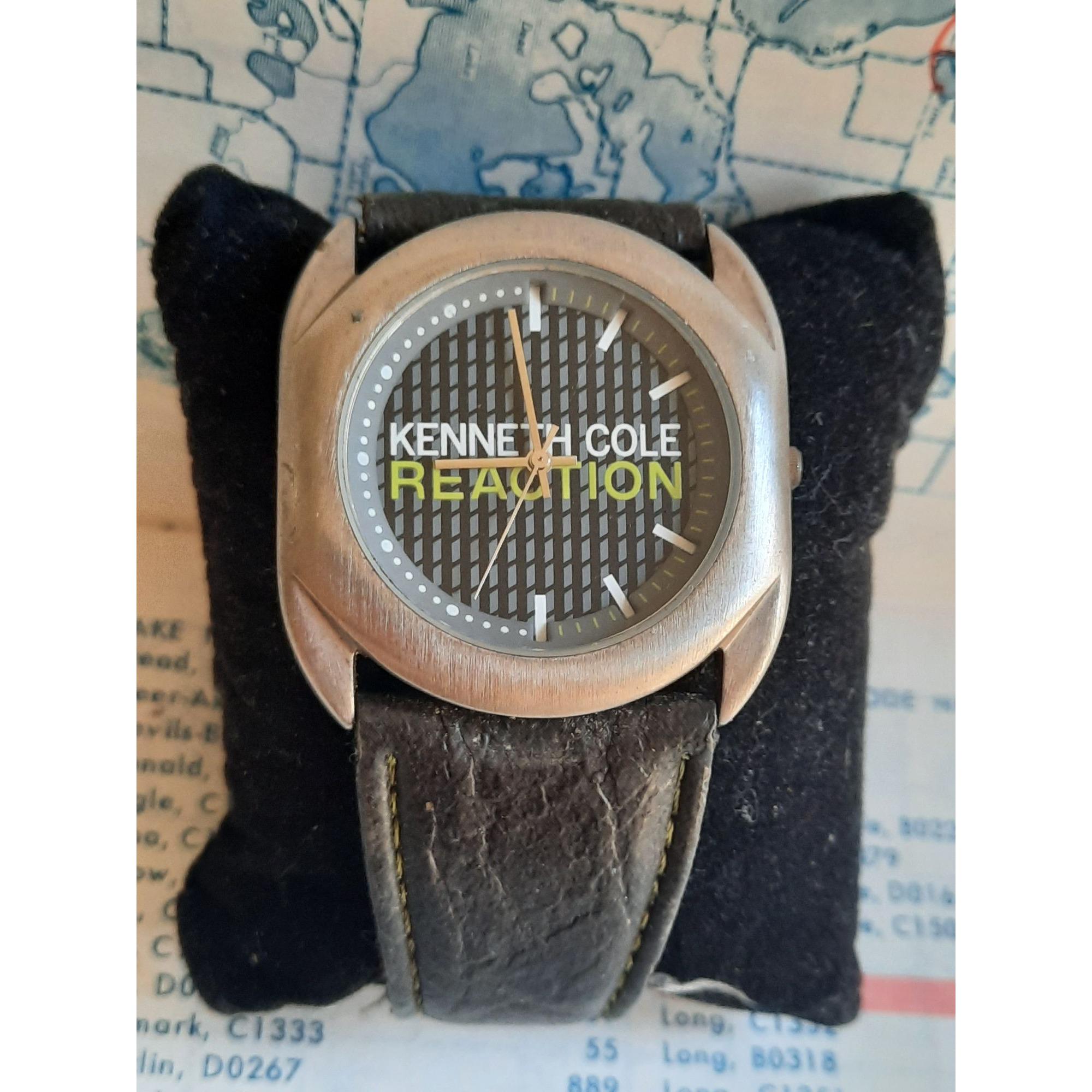 Reloj Kenneth Cole Reaction vintage de cuarzo con batería nueva