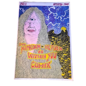 The Kingdom of Heaven is Within You Comic nr. 1 1e druk in de buurt van MINT! Lente 1969