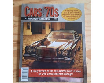 Auto degli anni '70 Una guida per il consumatore Edizione speciale Rivista di auto d'epoca 2000 Pubblicazione originale