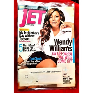 Vintage Jet Magazine Wendy Williams May 14 2012