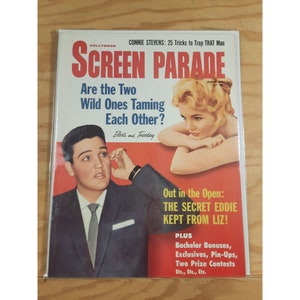 Vintage Hollywood Screen Parade Magazine Elvis Presley Original Publication Vol 15 No 3 June 1961