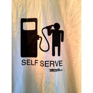 Vintage RARE 2003 Greg Gould Self Serve Cartoon T-shirt