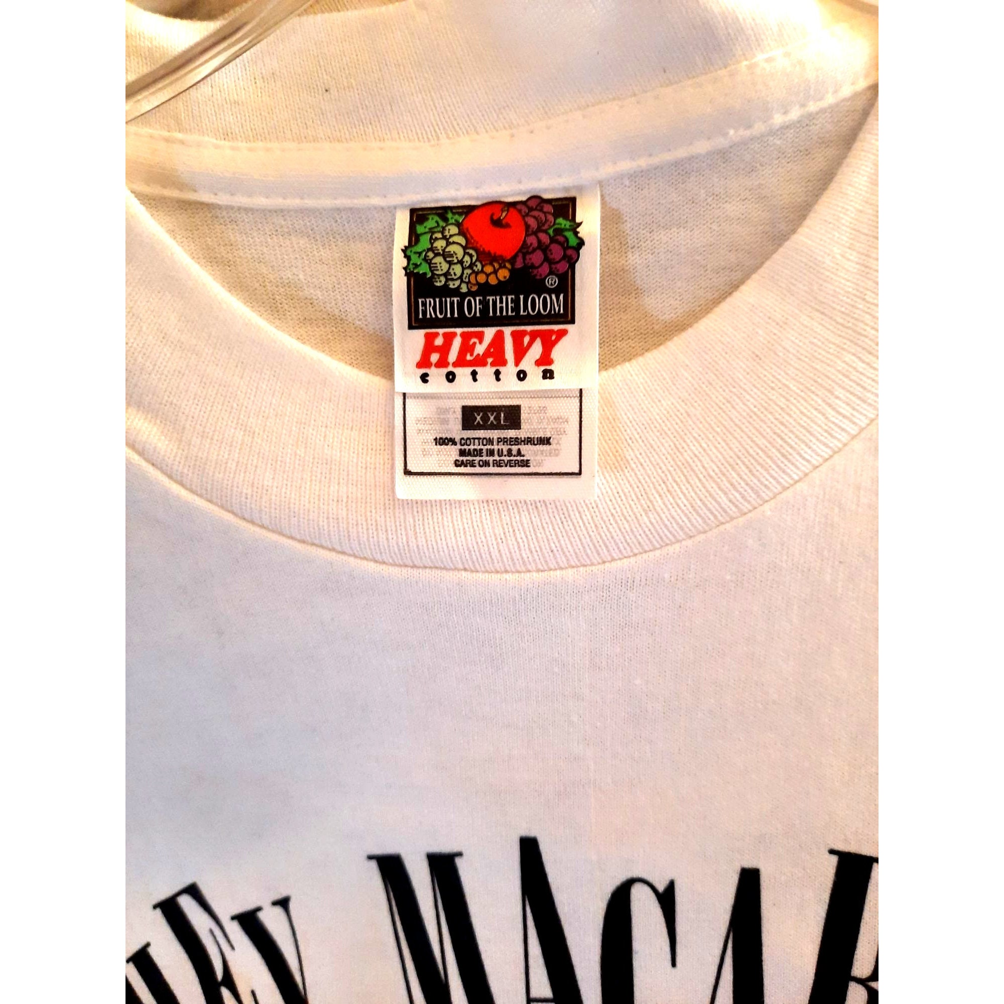 Vintage 1990s Hey Macarena Instruction T-shirt Dead Stock NWOT New