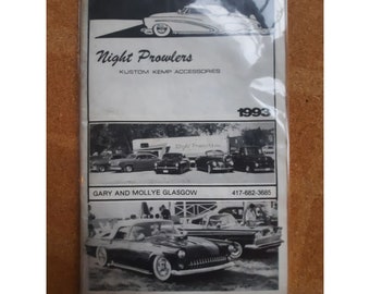 Catalogo di accessori per auto d'epoca Vintage Night Prowlers Kustom Kemp 1993
