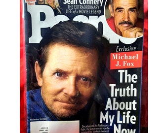 People Magazine HGTV's Michael J Fox Sean Connery Tribute Nov 16 2020 Original Publication