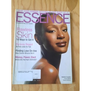 Essence Magazine Adrian Crowder August 2000 Original Publication