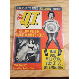 Vintage On The QT Magazine Carol Burnett Original Publication Vol 7 No 6 March 1964