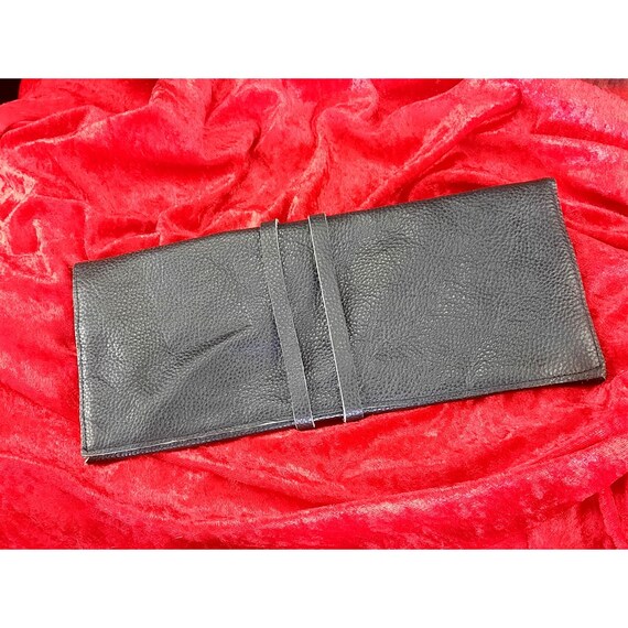 Funky Monkey Leather Envelope Clutch - image 3