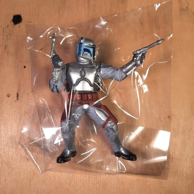 Disney Jango Fett Figurine Mandalorian Star Wars 2010 LFL image 6