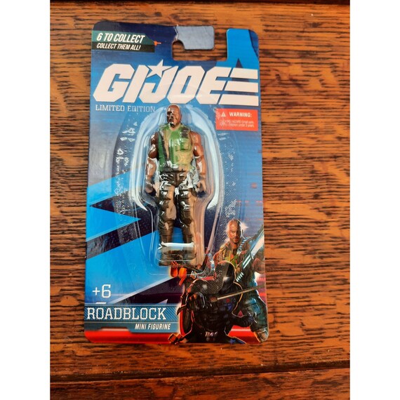 Roadblock sales action figure