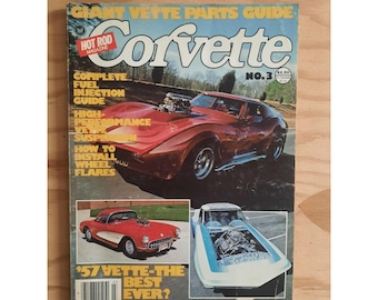 Revista Vintage Hot Rod, Libro Corvette n.º 3, Corvette de Bruno 2086-8