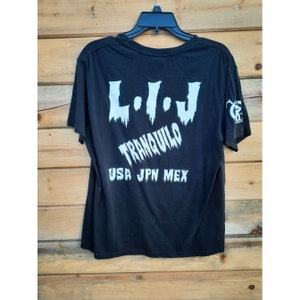 Tshirt Homme XL 2015 Japan Pro Wrestling Los Ingobernables de Japon L.I.J. RARE Lucha Libre sous licence