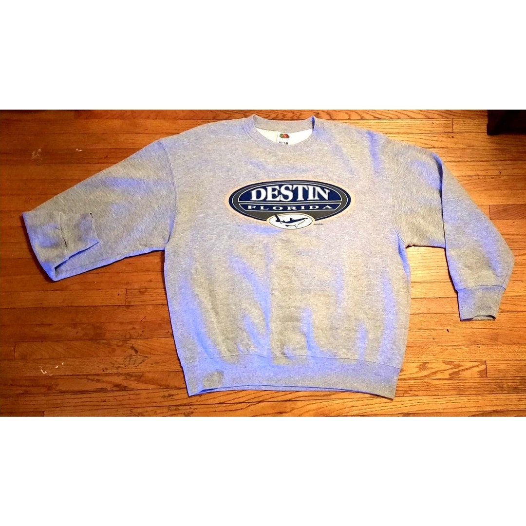 Sweat-shirt L pour homme vintage des années 1990, Destin Florida