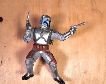 Figura de Jango Fett de Disney, El Mandaloriano, Star Wars, 2010, LFL