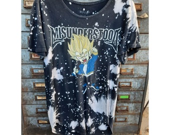 Mens Tshirt Limited Edition Collectible Entree Misunderstood Majin Vegeta