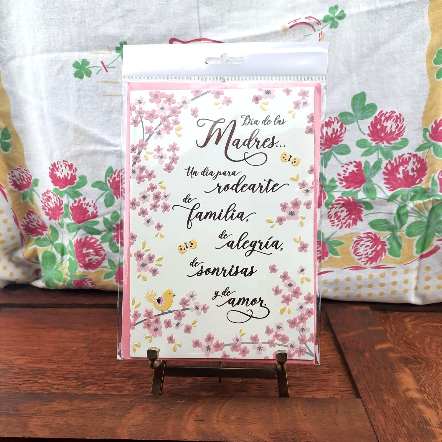 Hallmark Vida Spanish Mother's Day Card Floral Embossed Pink Foil New ...