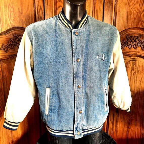 Vintage Cosmo Jeans XL Jacket Star Hiker Letterman Jean & Canvas 