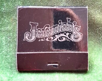 Vintage Streichholzschachtel Streichhölzer Halbe Schale Haus von Seafood and Beef Restaurant Knoxville, TN 1980er Jahre