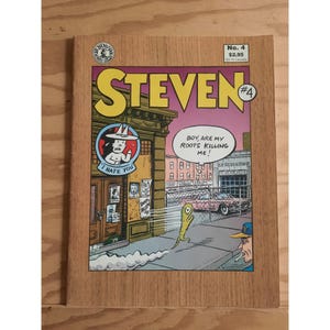 Vintage Comic Steven by Doug Allen No 4 1991 Original Production