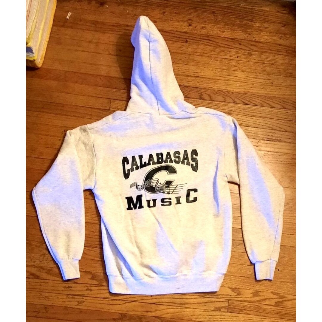 Vintage 1990s Lee Calabasas High School Music Band Hoodie Etsy