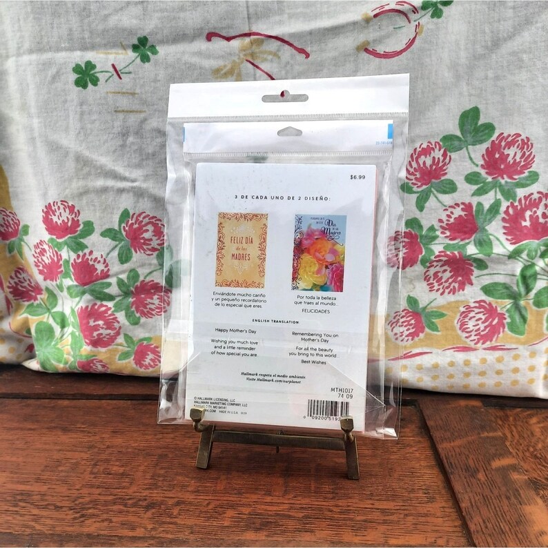 Hallmark Vida Spanish Mother's Day Cards Floral Gold Foil Set New With ...