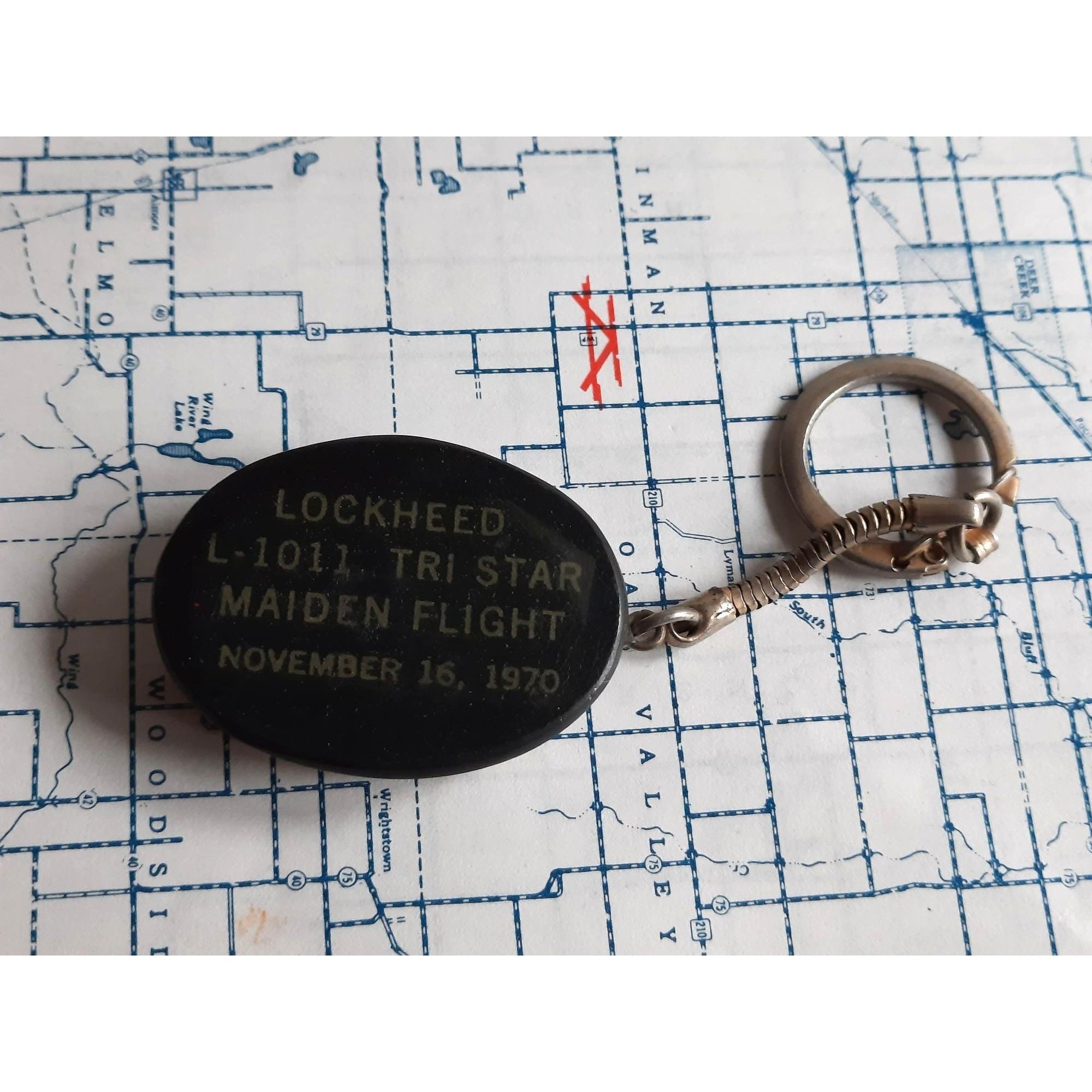 Vintage Keychain Lockheed Martin L 1011 Tristar Maiden Flight Nov 16 ...