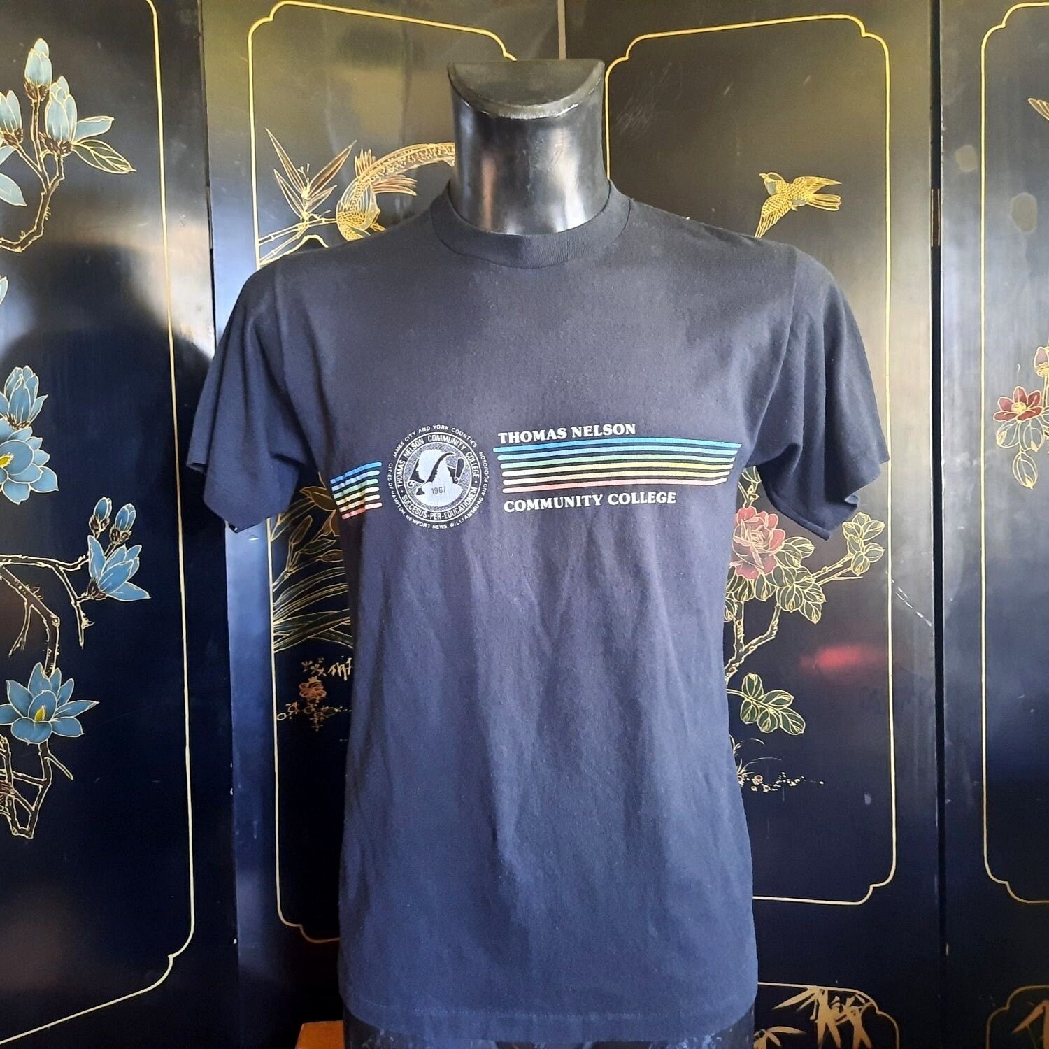 【GREY】Tシャツ 　XLサイズ Mens L Tshirt Thomas Nelson Community College 1990s - Etsy