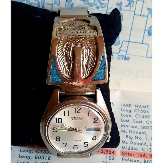 Montre Automatique Seiko Femme 17 Rubis - Modèle 2205-0300, Neuve De Stock Avec étiquettes
