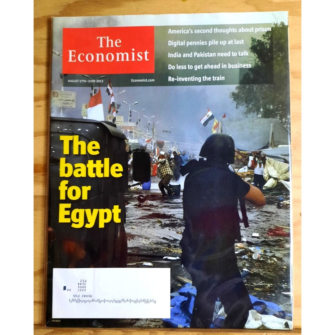 The Economist Magazine the Battle for Egypt Aug 17 23 2013 Etsy