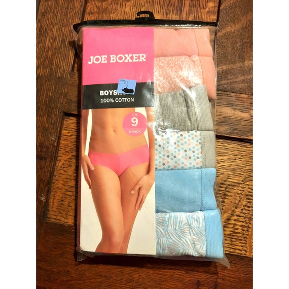 Plus Size Womens Underwear Joe Boxer Boyshort 5 Pack -  Singapore