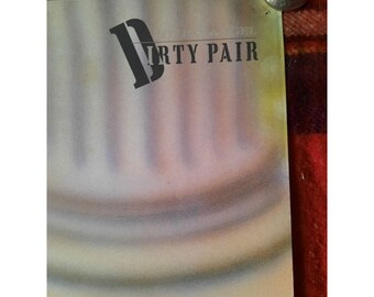 Rare Vintage Anime 1980s Dirty Pair Poster by Movic