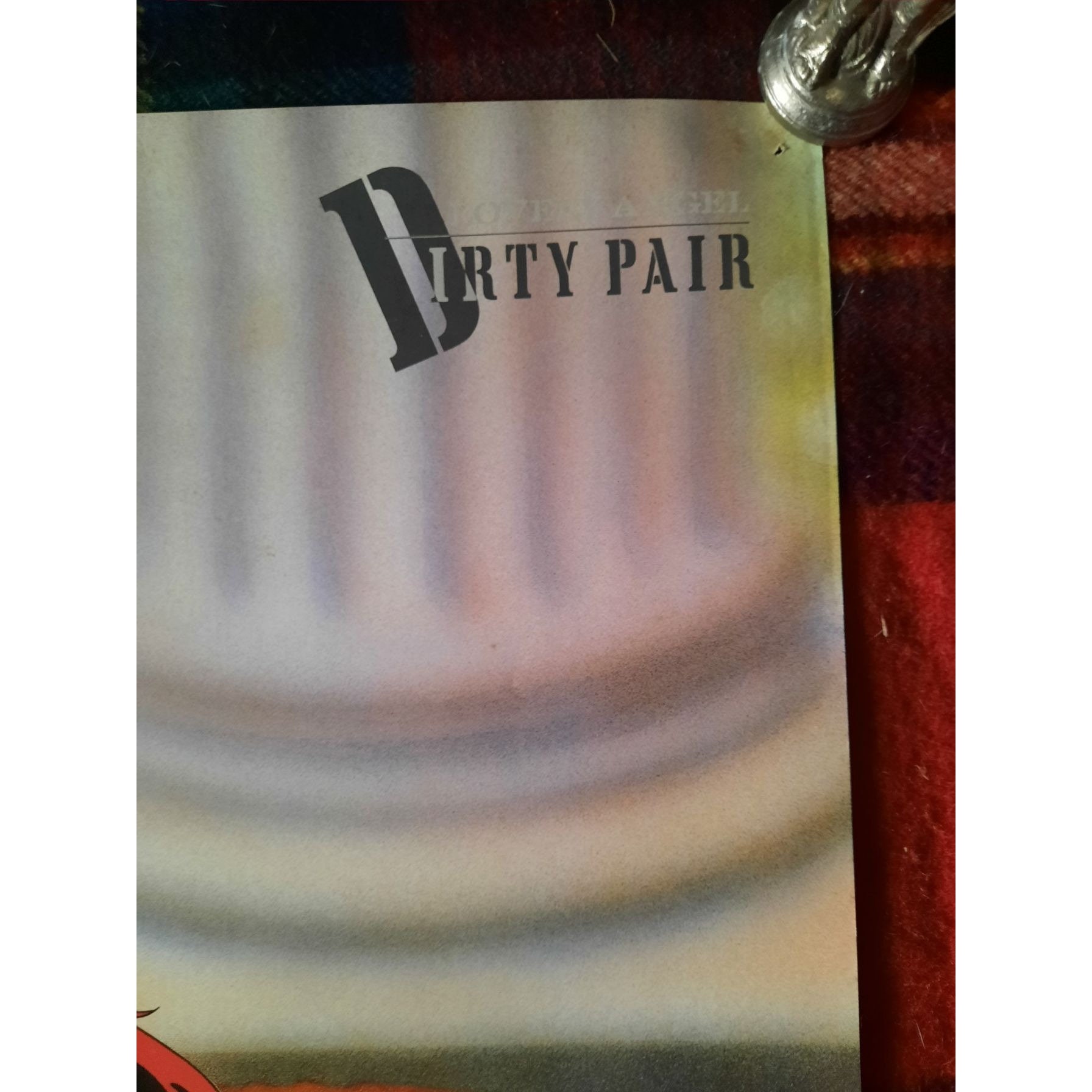 Rare Vintage Anime 1980s Dirty Pair Poster by Movic