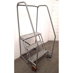 Vintage Cotterman TiltNRoll Step Ladder