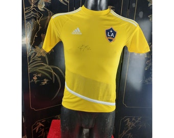 Adidas LA Galaxy Kids L Soccer Jersey Bradford Jamieson Signed No 3