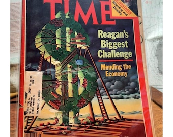Time Magazine January, 19, 1981 Vol 117 No 3 VG Original Publication