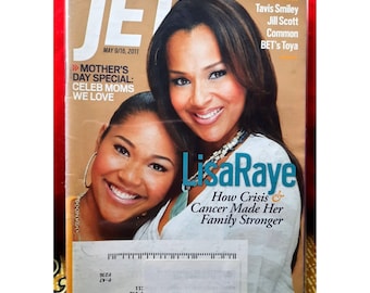 Vintage Jet Magazine LisaRaye e la figlia 9/16 maggio 2011