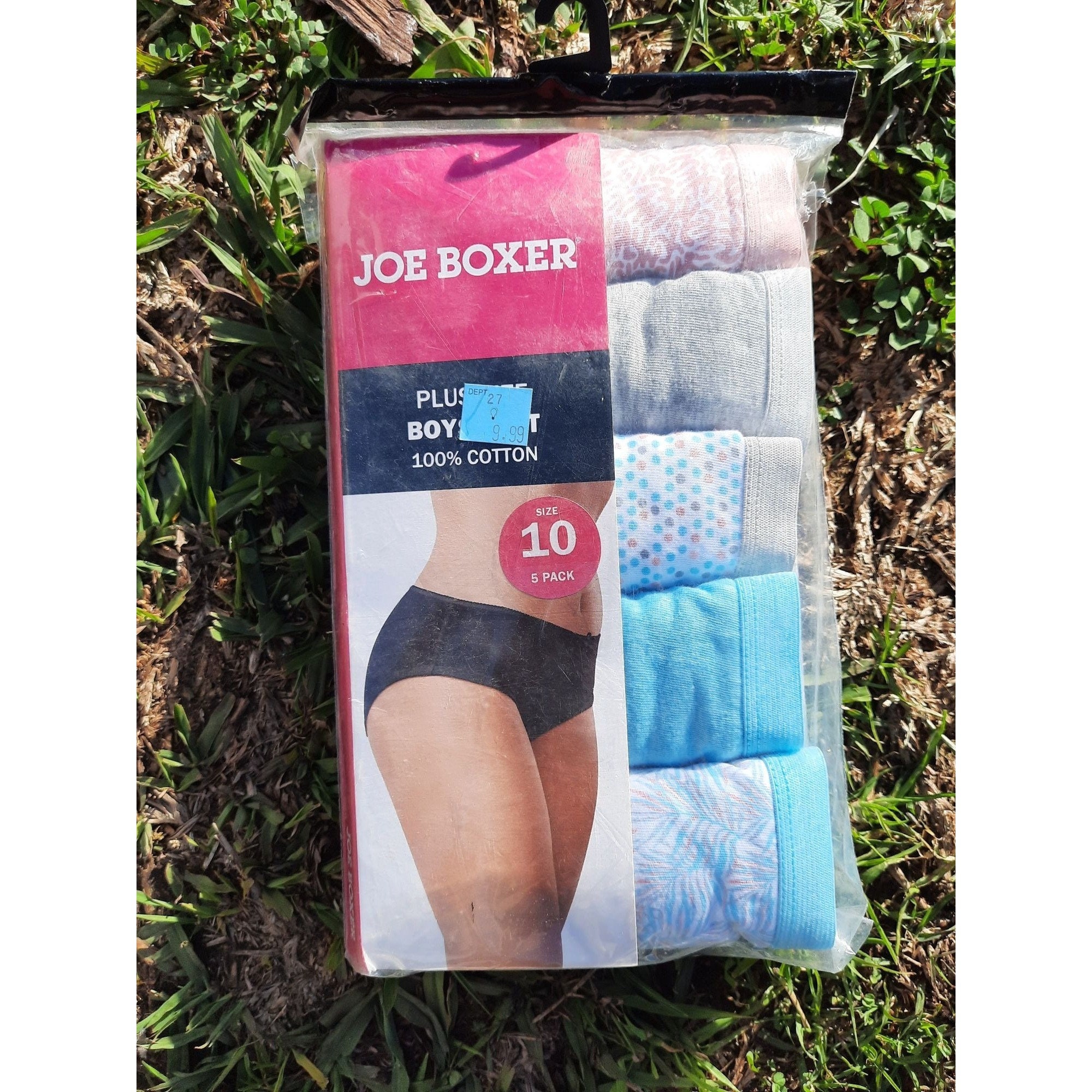 Plus Size Womens Underwear Joe Boxer Boyshort 5 Pack -  Singapore